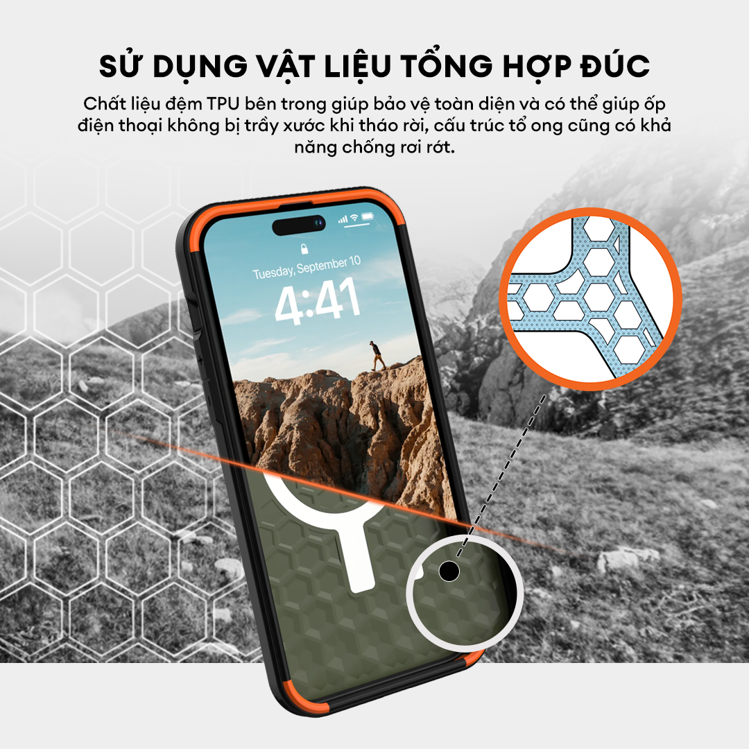 Ốp Lưng UAG CIVILIAN W MAGSAFE Cho iPhone 14 Plus [6.7 INCH]