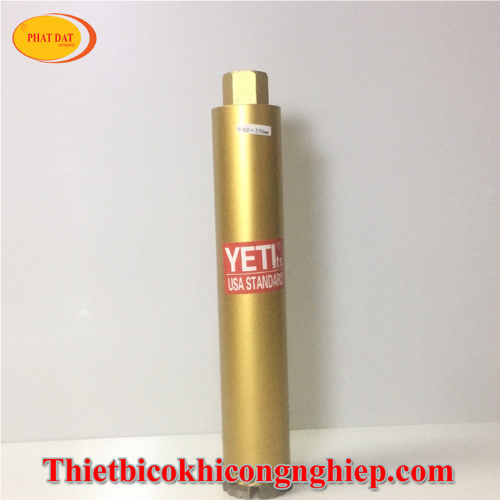 Mũi khoan rút lõi bê tông phi 63