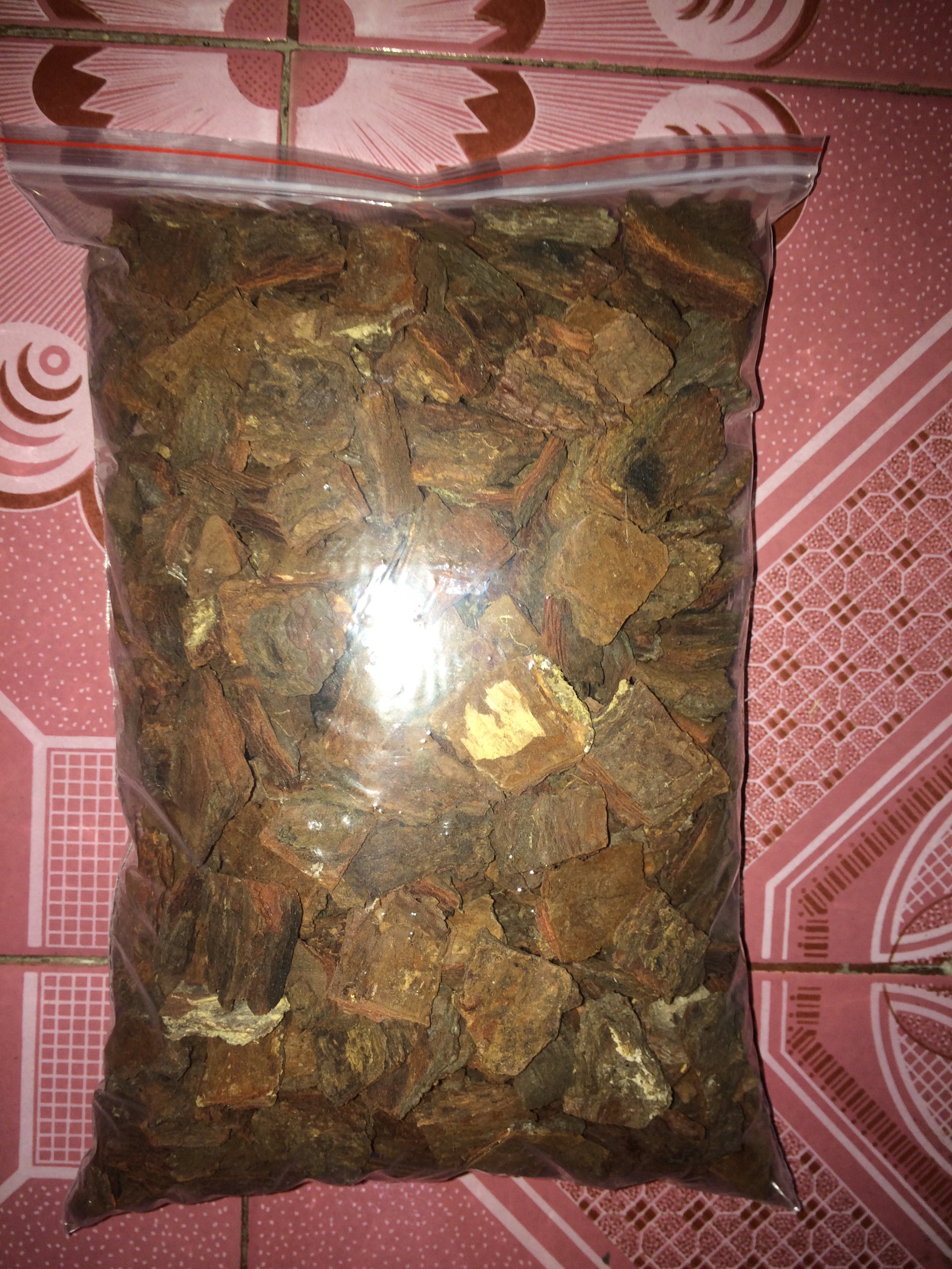 1kg vỏ thông băm trồng lan