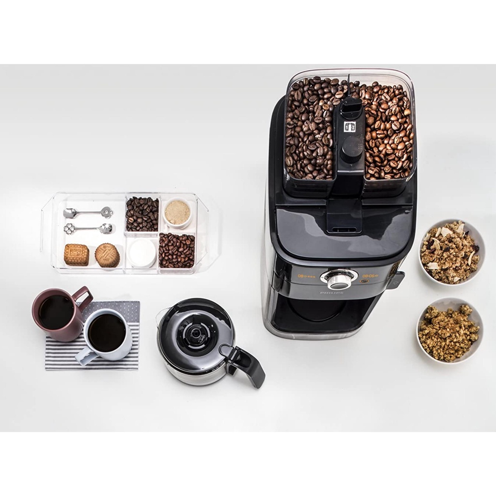 Máy Pha Cafe Philips Hd7769, 9 Mức Xay, Pha Vị Cà Phê Tuỳ Ý [Nhập Đức ]