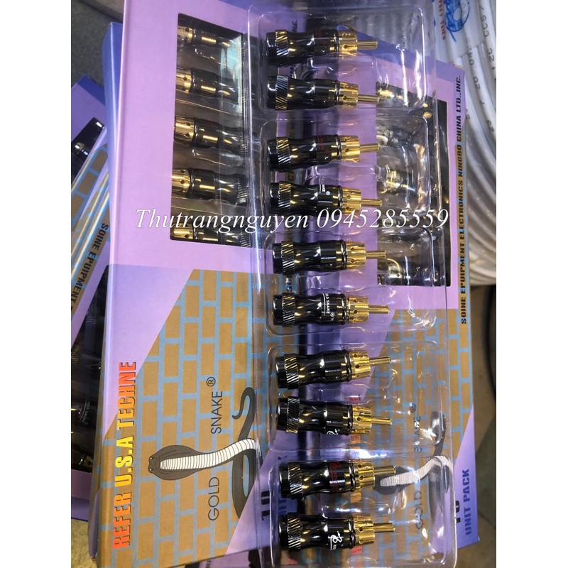 Jack AV-hoa sen gold snake 6059 đơn giá 1 chiếc