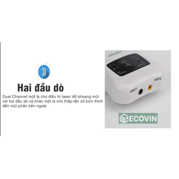 Máy .T.r.ị. Viêm Mũi Dị Ứng Haili Care(Hàng cao Cấp) 💝FREESHIP💝 (BH 24THÁNG)