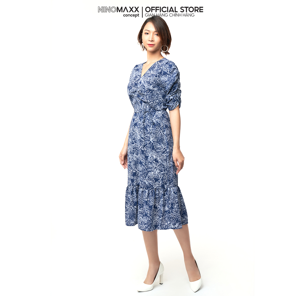 N&M Đầm thời trang Nữ hoạ tiết hoa 2103010