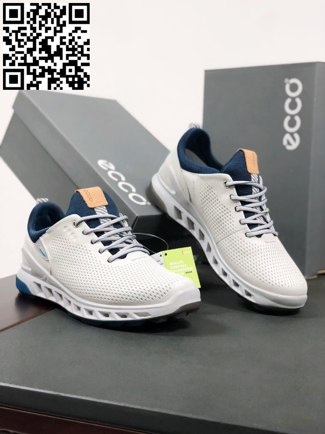 Giày golf nam CORE 100213-60549màu Trắng | ECCO