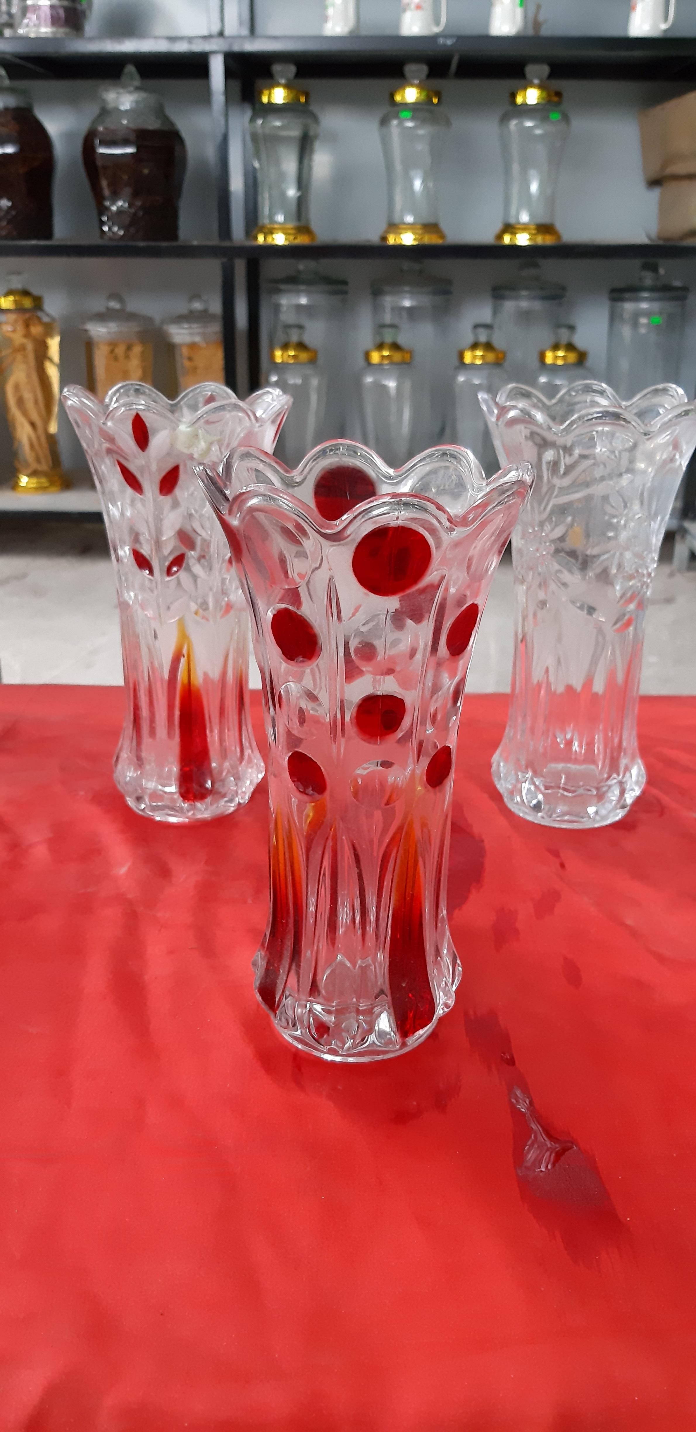 Lọ hoa thủy tinh cao cấp 20cm