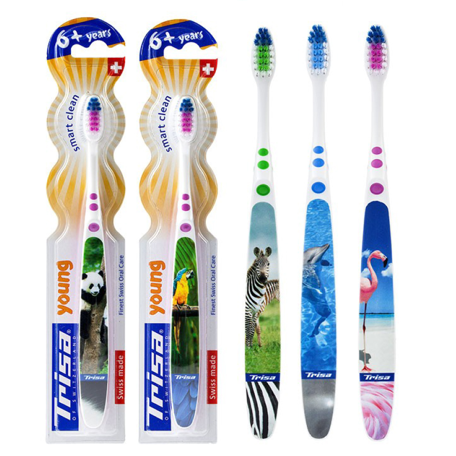 Bàn Chải Đánh Răng Trisa Young 6 Tuổi Trở Lên