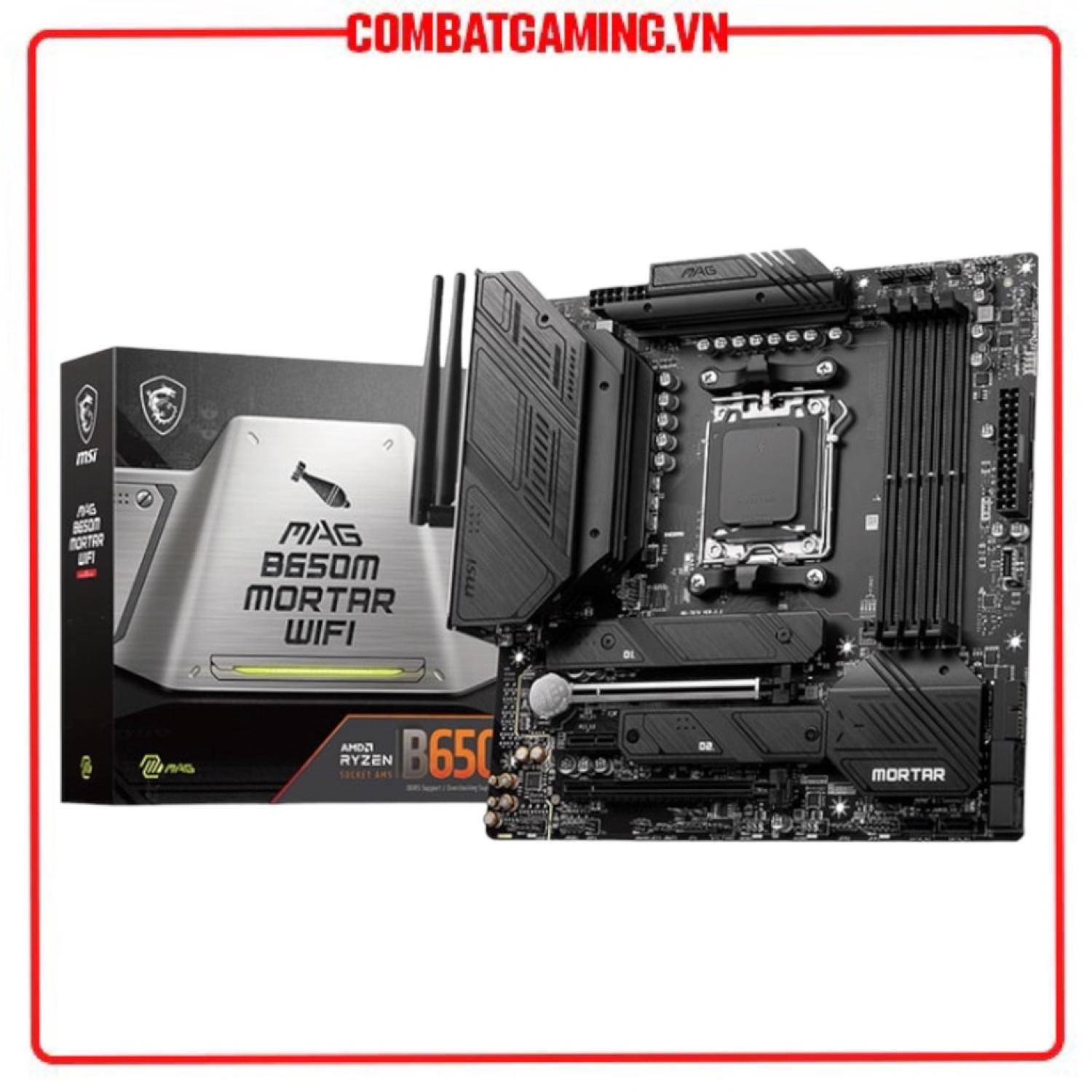 Msi mag b650m mortar wifi ddr5 authentic motherboard