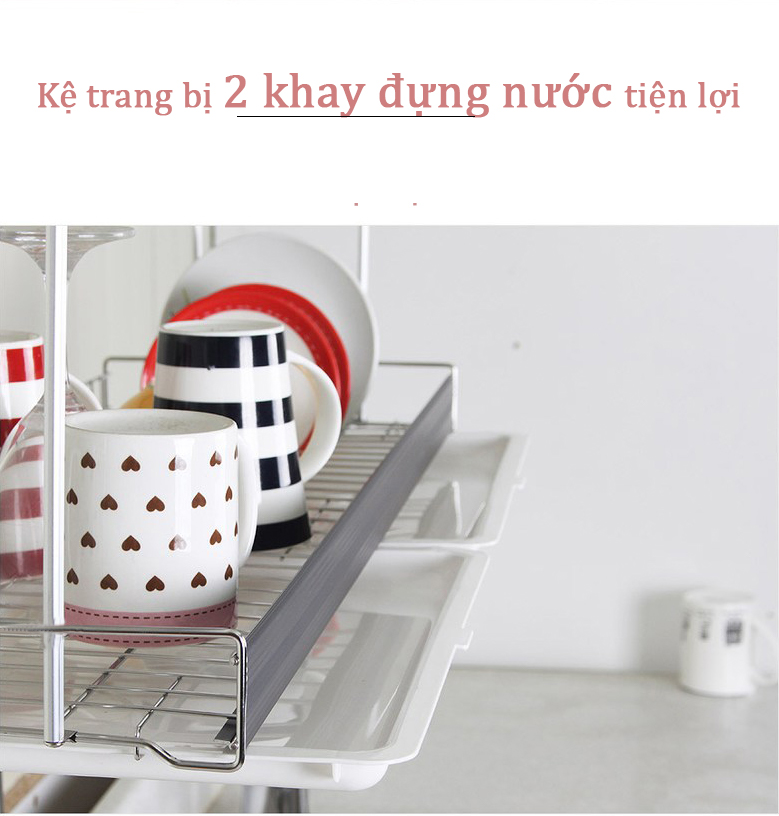 Kệ treo chén bát, Kệ treo tủ bếp Alumium classic E800 (ALC E)