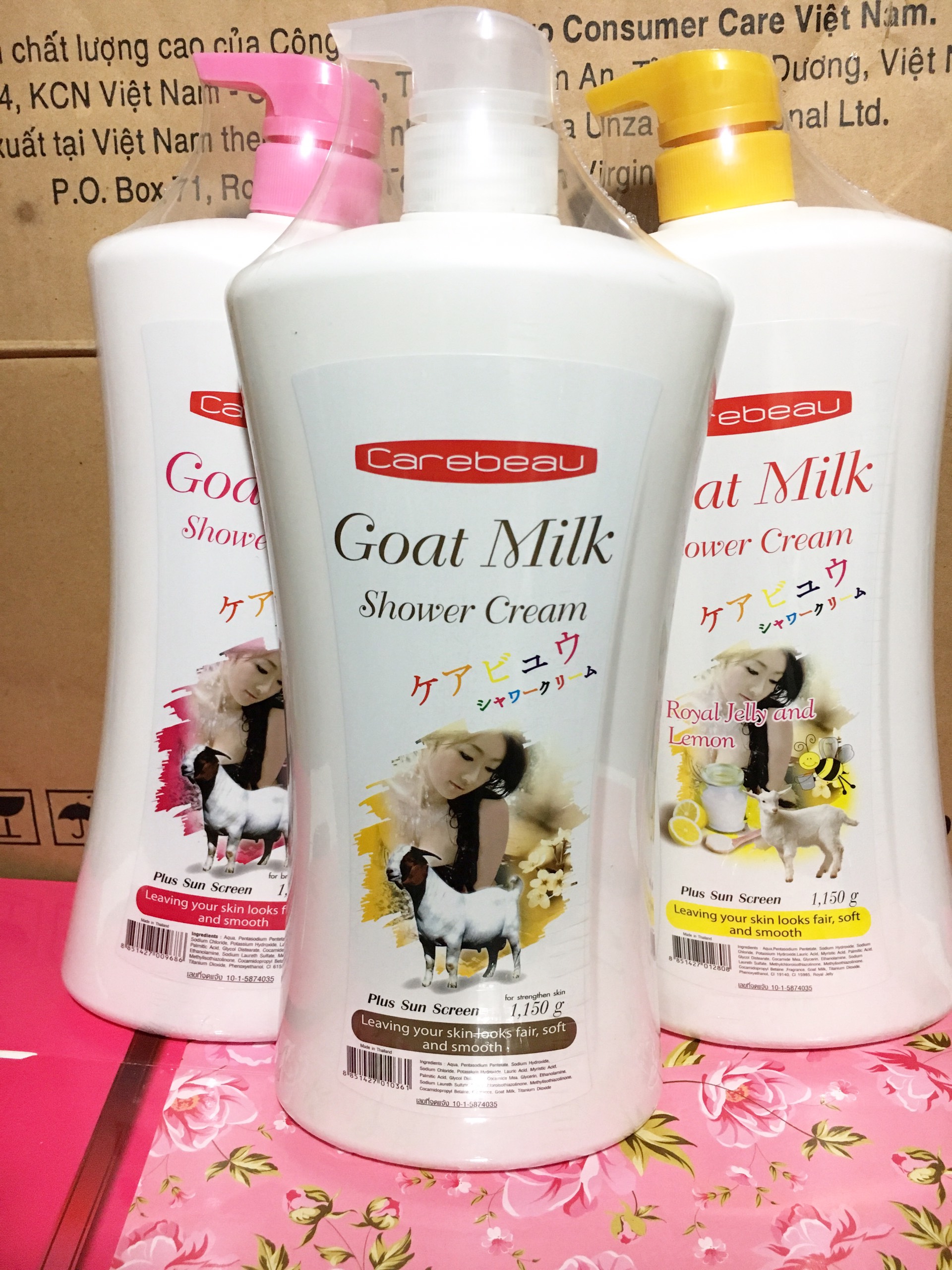Sữa tắm dê Goat Milk Thái Lan 1150g