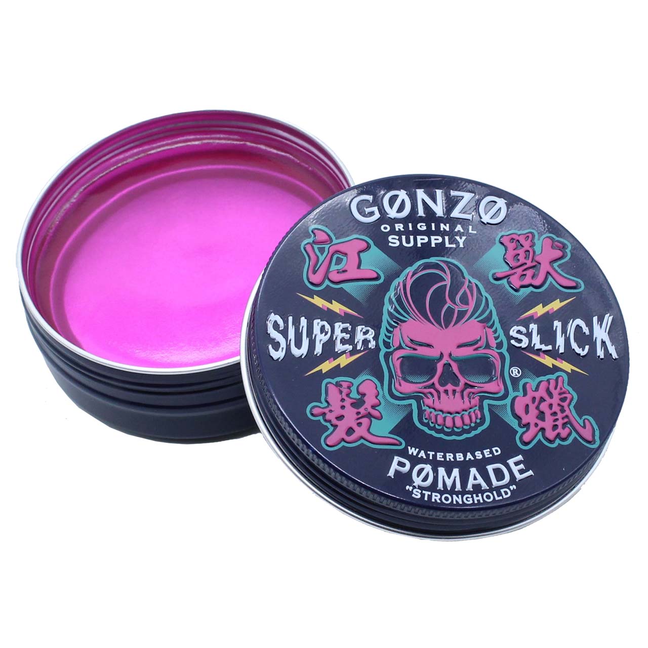 GEL VUỐT TÓC GONZO SUPER SLICK STRONG HOLD POMADE