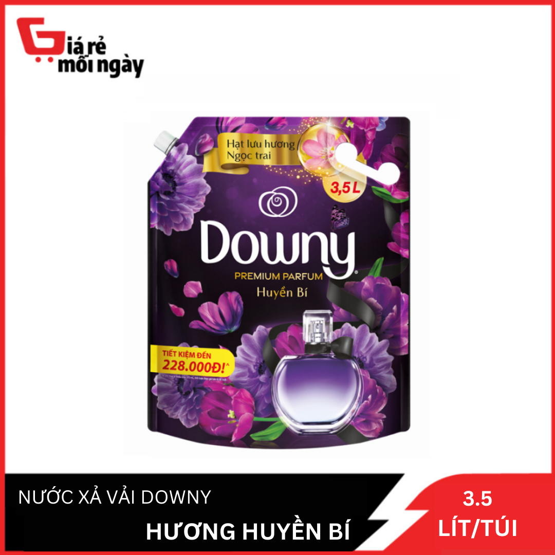 Nước Xả Vải Downy Huyền Bí Túi 3.5L