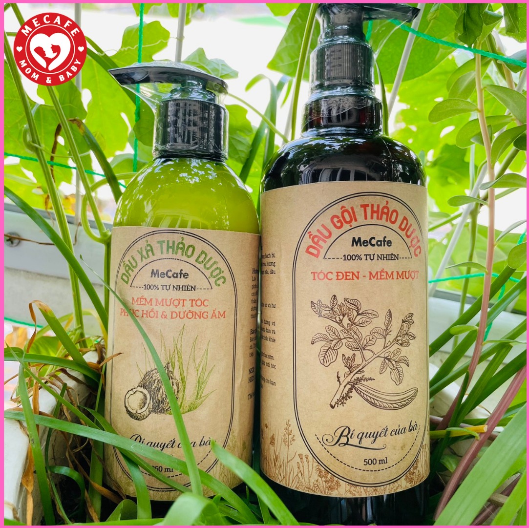 Combo gội - xả thảo dược dưỡng tóc từ thiên nhiên