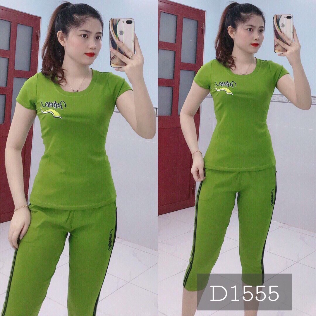 SET BỘ ĐỒ LỬNG MẶC NHÀ THUN COTTON CỰC ĐẸP TL 2000