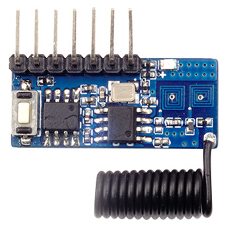 [Wll4cmef] 1 PCs 433MHz RF receiver 4 channel learning decoder module for 1527 encoding