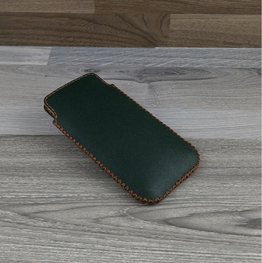 Bao Da Túi Rút Samsung Galaxy Note 8 - note 9 Da Bò Safiano