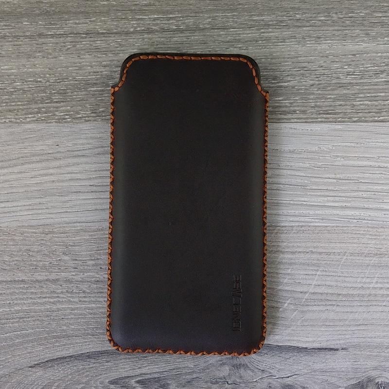 Bao Da Túi Rút Iphone Xs Max Da Bò Sáp