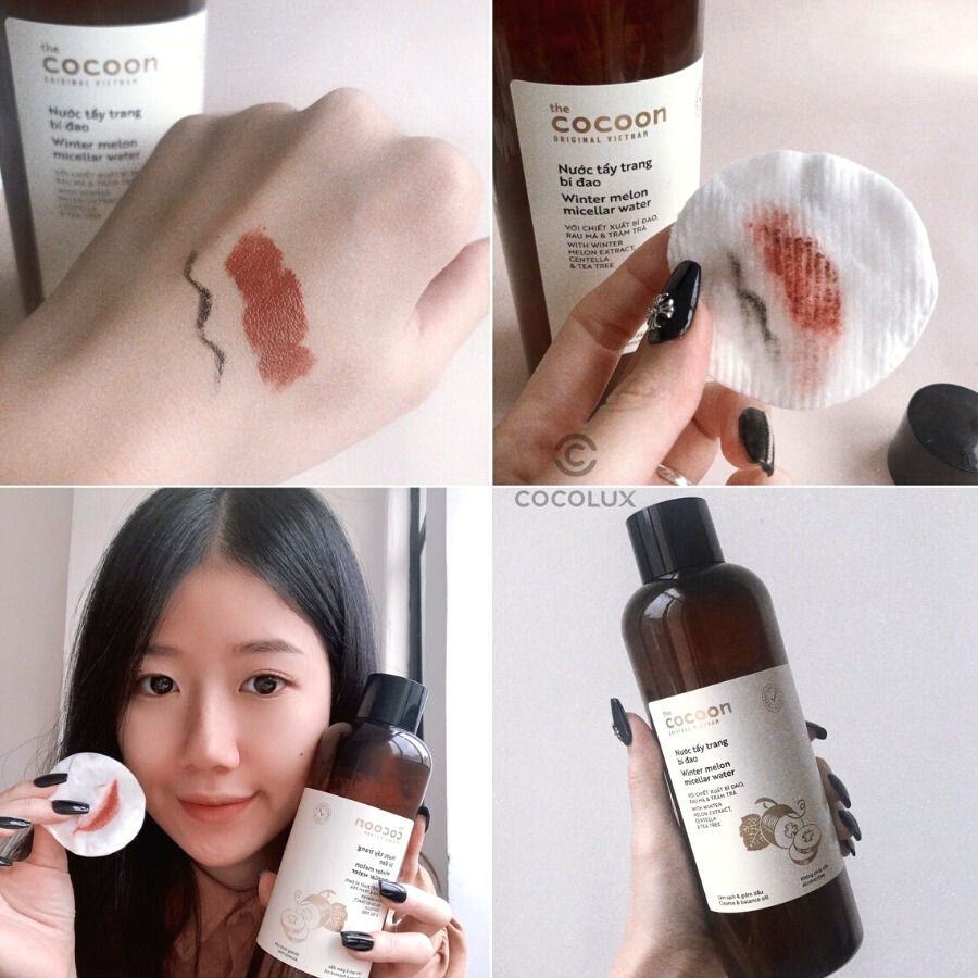 Nước Tẩy Trang Cocoon Bí Đao 500ml