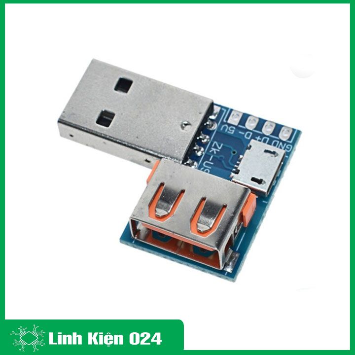 Mạch chuyển đổi usb đực sang usb cái và usb micro