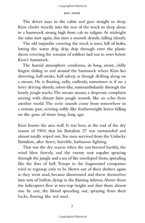 The Sorrow Of War