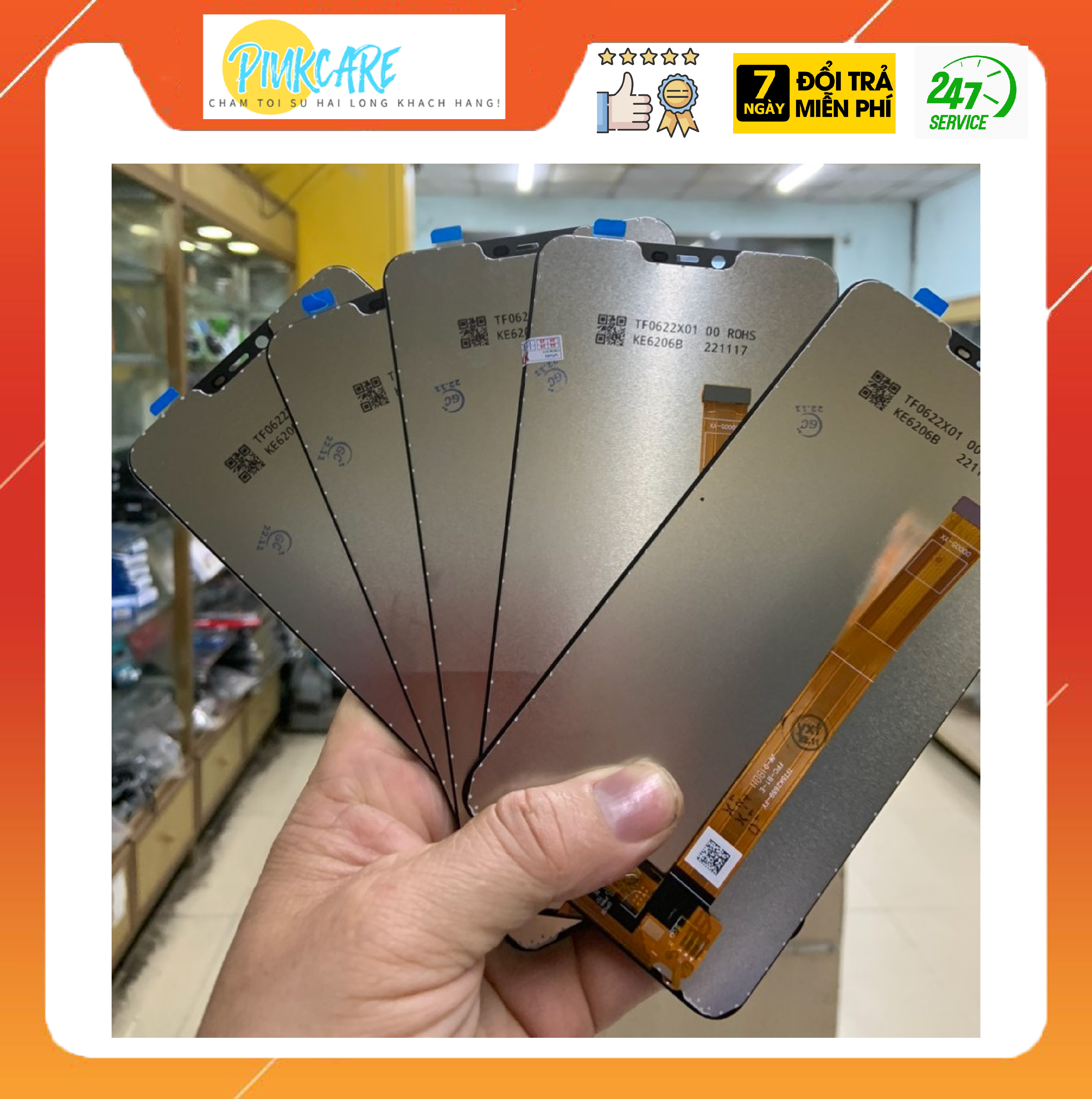 Màn hình Oppo A3s zin new