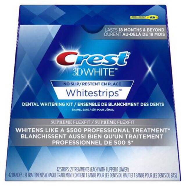 [HCM]Combo 5 miếng dán trắng răng Crest White USA cam kết sản phẩm đúng mô tả chất lượng đảm bảo