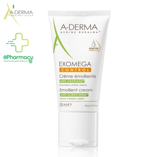 A-DERMA Kem Dưỡng Aderma Exomega Control Emollient Cream cho da khô thumbnail
