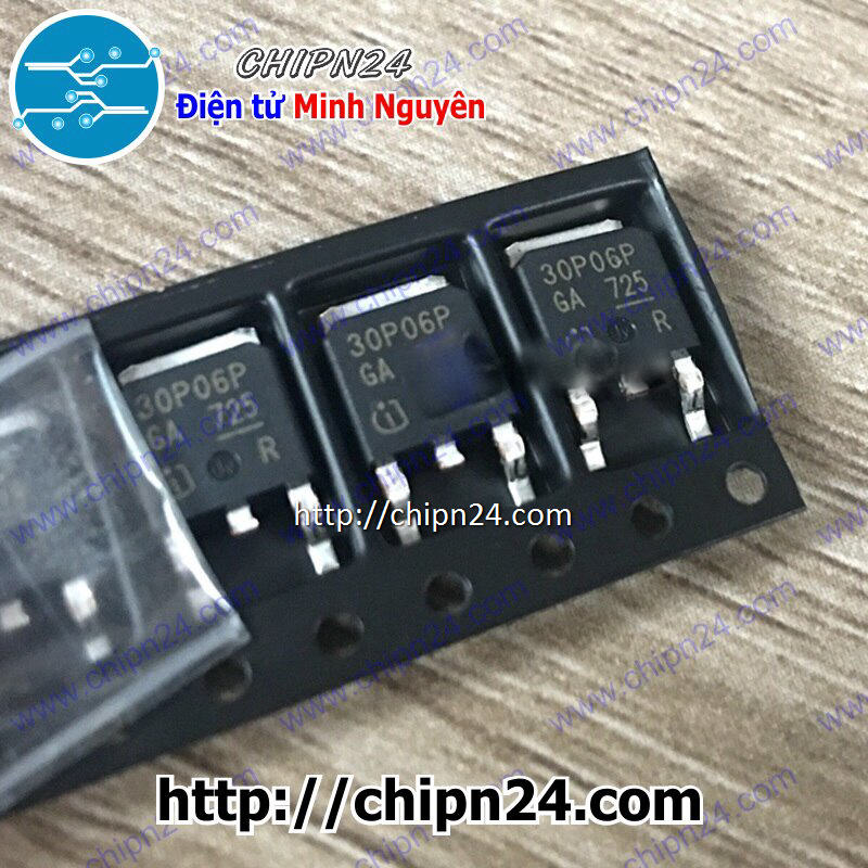 Mosfet dán 30p06p to-252 30a 60v kênh p