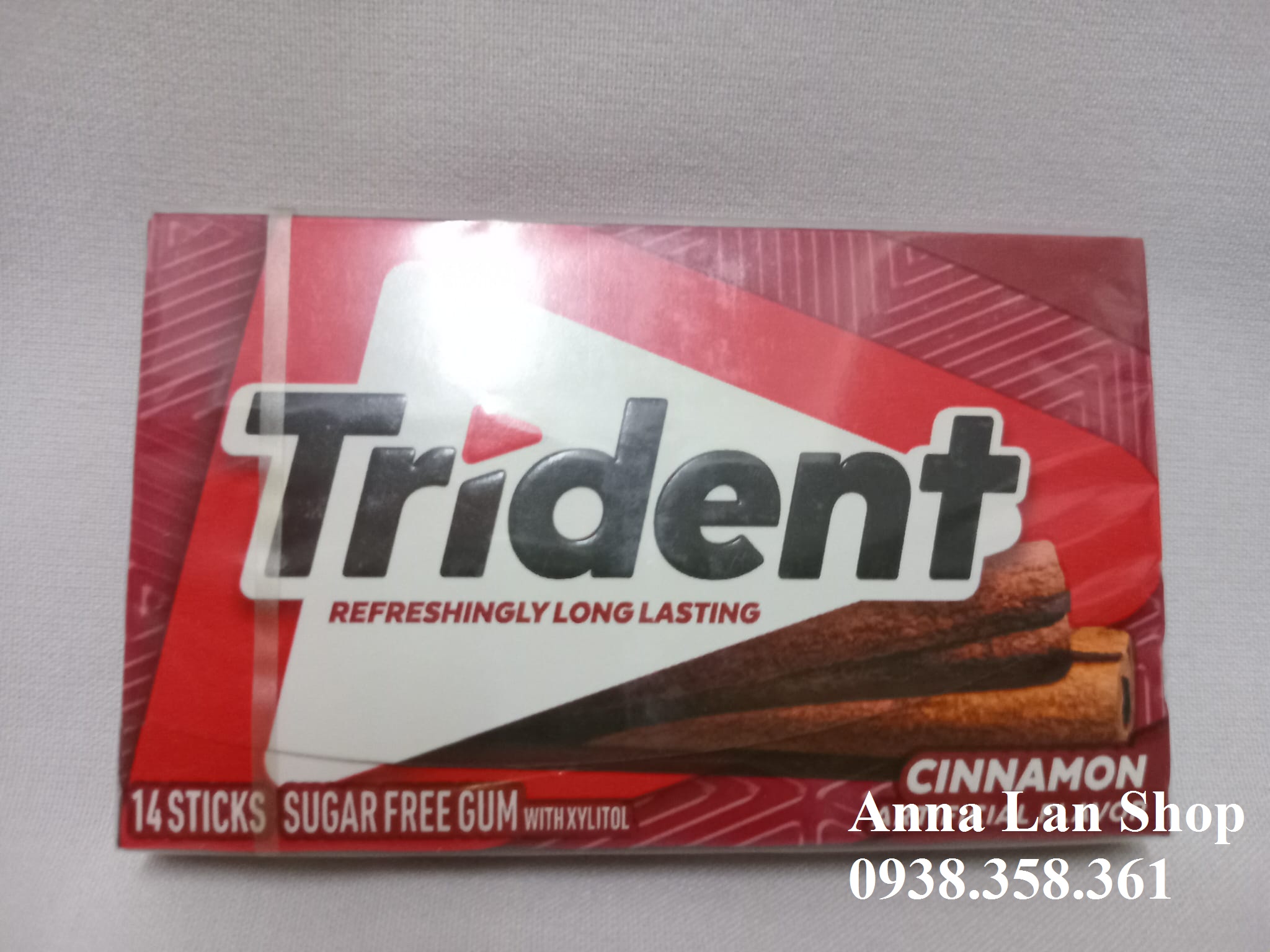 5 Kẹo Singum Trident Mỹ (5 count x 14 Sticks)
