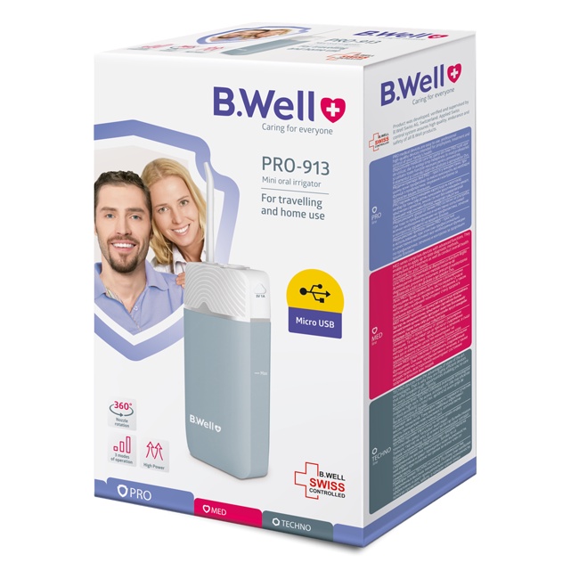 Máy tăm nước du lịch Bwell WI 913