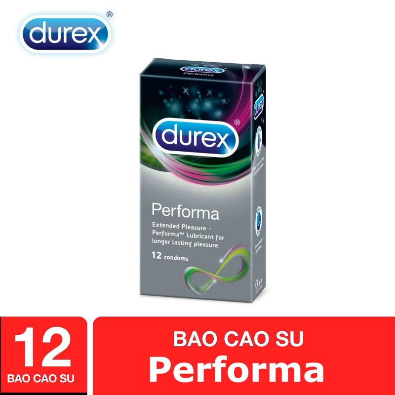 Bao Cao Su Durex Performa Siêu Kéo Dài 12 Condoms cao cấp