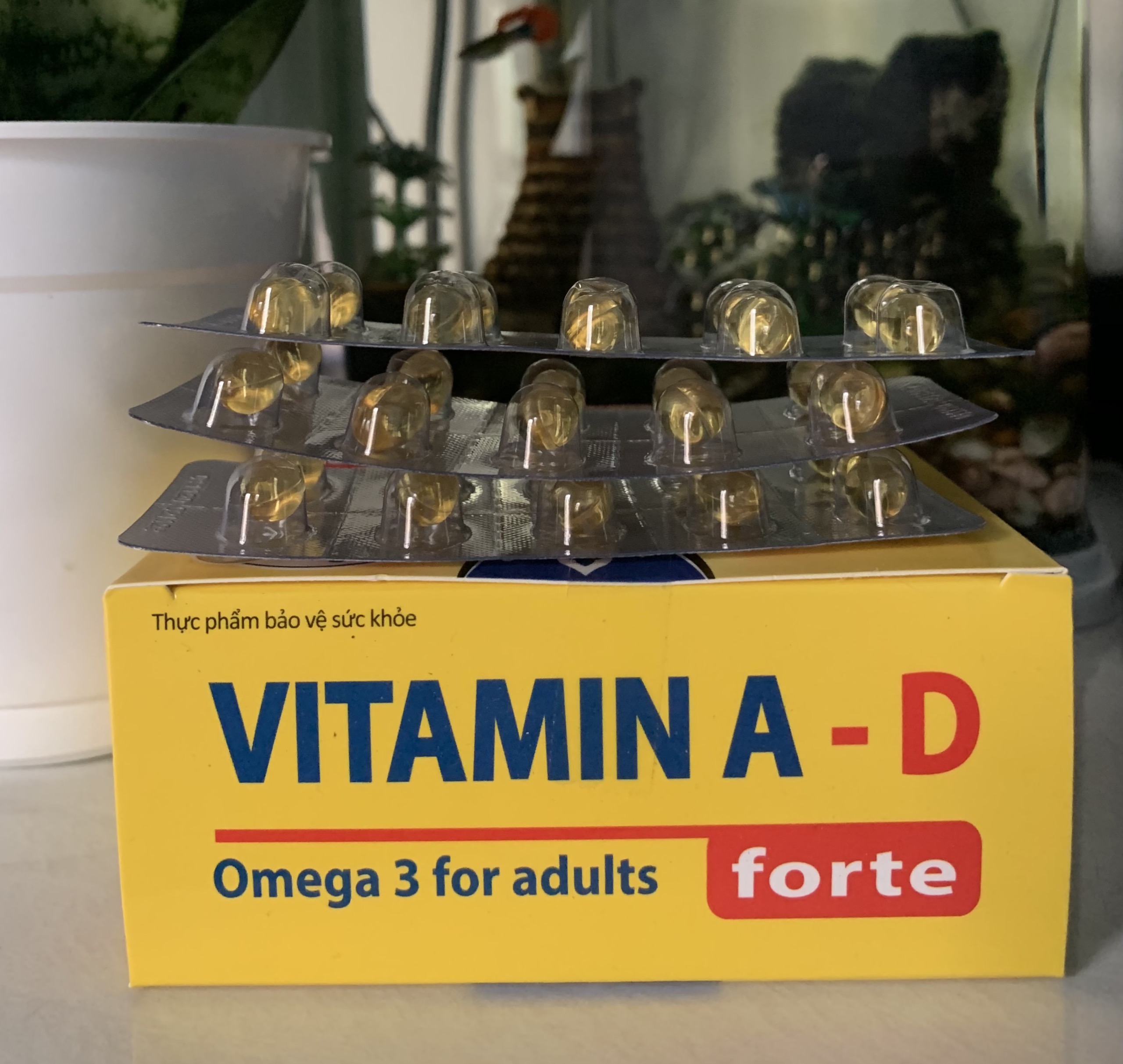 Vitamin A D đẹp da, sáng da, mờ thâm, chống lão hoá