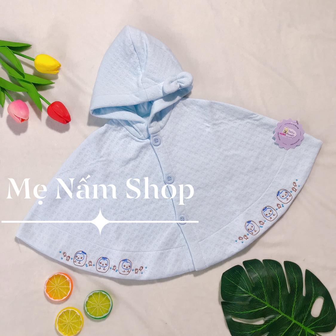 Áo choàng cánh dơi cho bé