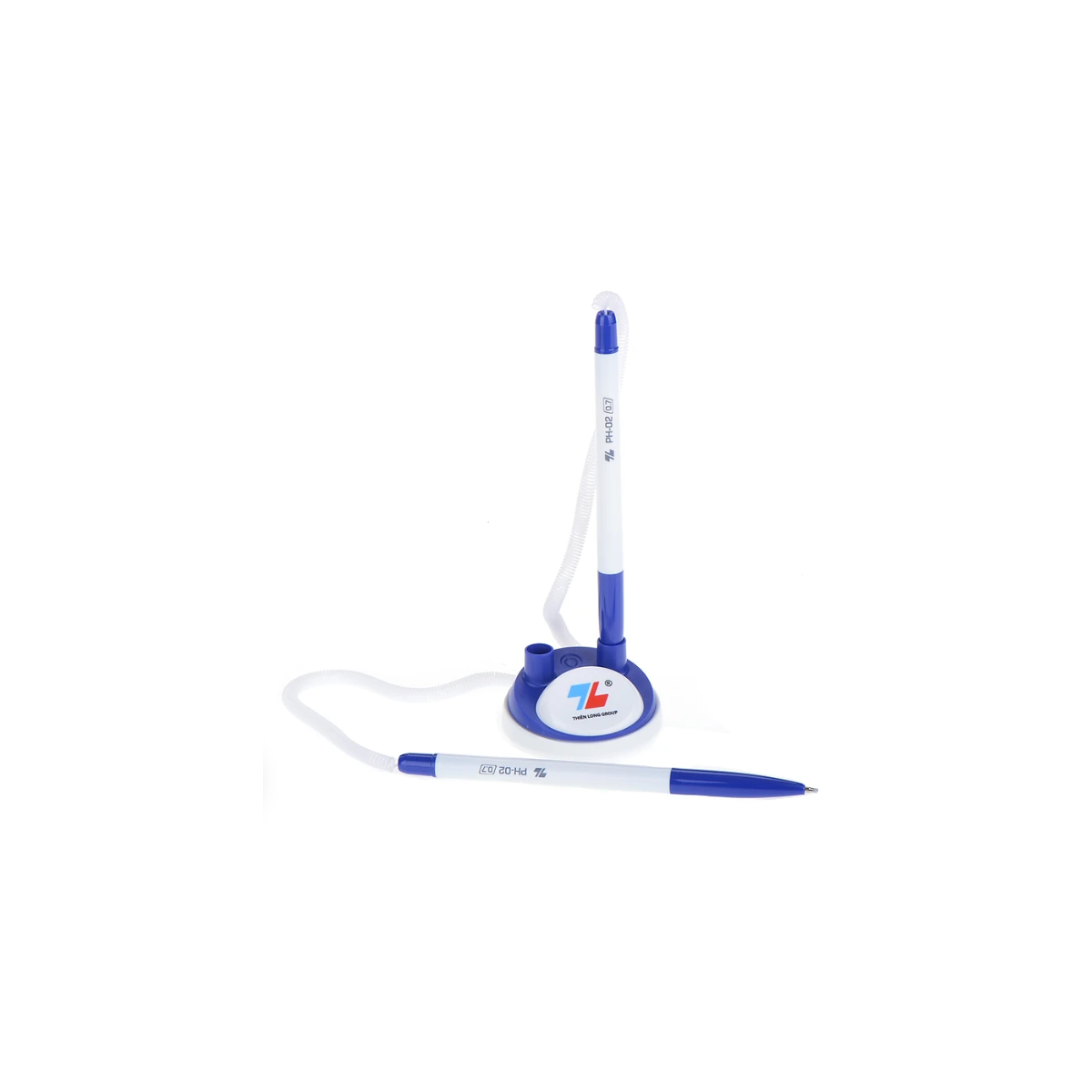 Bút Đế Cắm Thiên Long PH-02 - Ngòi 0.7mm - Mực Xanh
