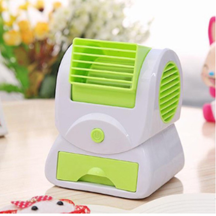 QUẠT ĐÁ HƠI NƯỚC MINI 2 CỬA
