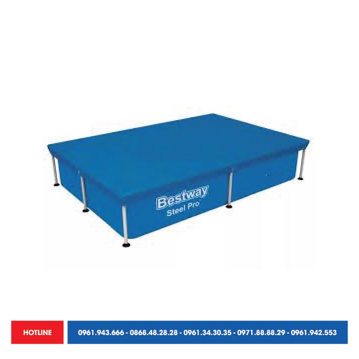 , vải bạt phủ dành cho bể bơi flowclear 2.21m x 1.50m - bestway 58103