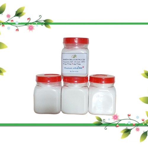 Lọ 150gr Bột phèn chua chưng khô nguyên chất (Phèn phi)