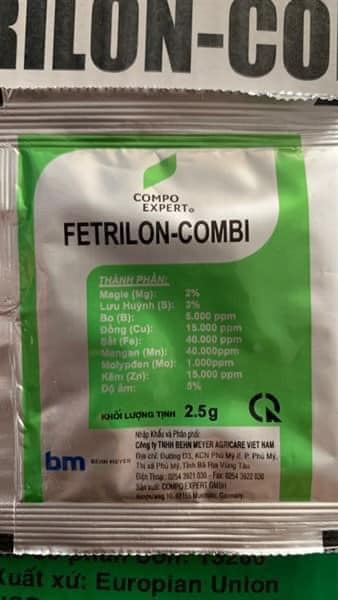 Phân Vi Lượng Fetrilon-Combi 2.5g JVO46 NongNghiepVietNhat