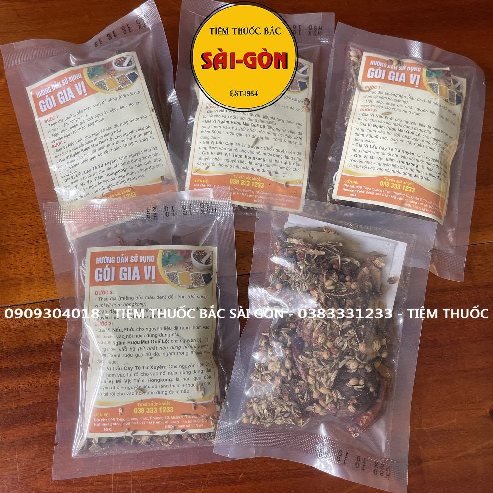 Gia Vị Nấu Phở truyền thống (Tặng Kèm Túi Lọc)