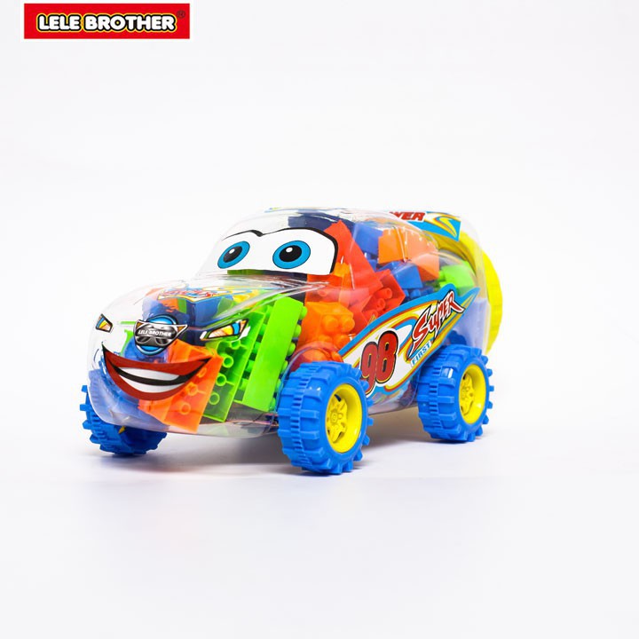 Đồ chơi Lắp Ráp LEGO Xe Đua Siêu Tốc Độ Lele Brother 8139-3