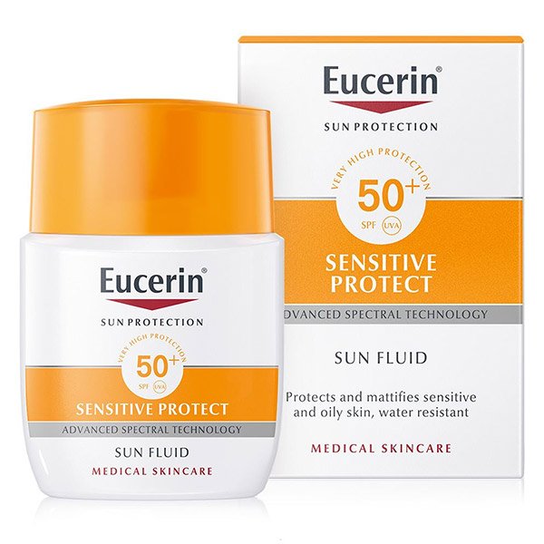[HÀNG NHẬP KHẨU] Kem Chống Nắng Eucerin Sun Fluid Mattifying SPF 50+