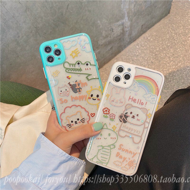 Ốp Iphone 6plus, 6splus, 7plus, 8plus, ,Xsmax In Hình Phủ Nhũ