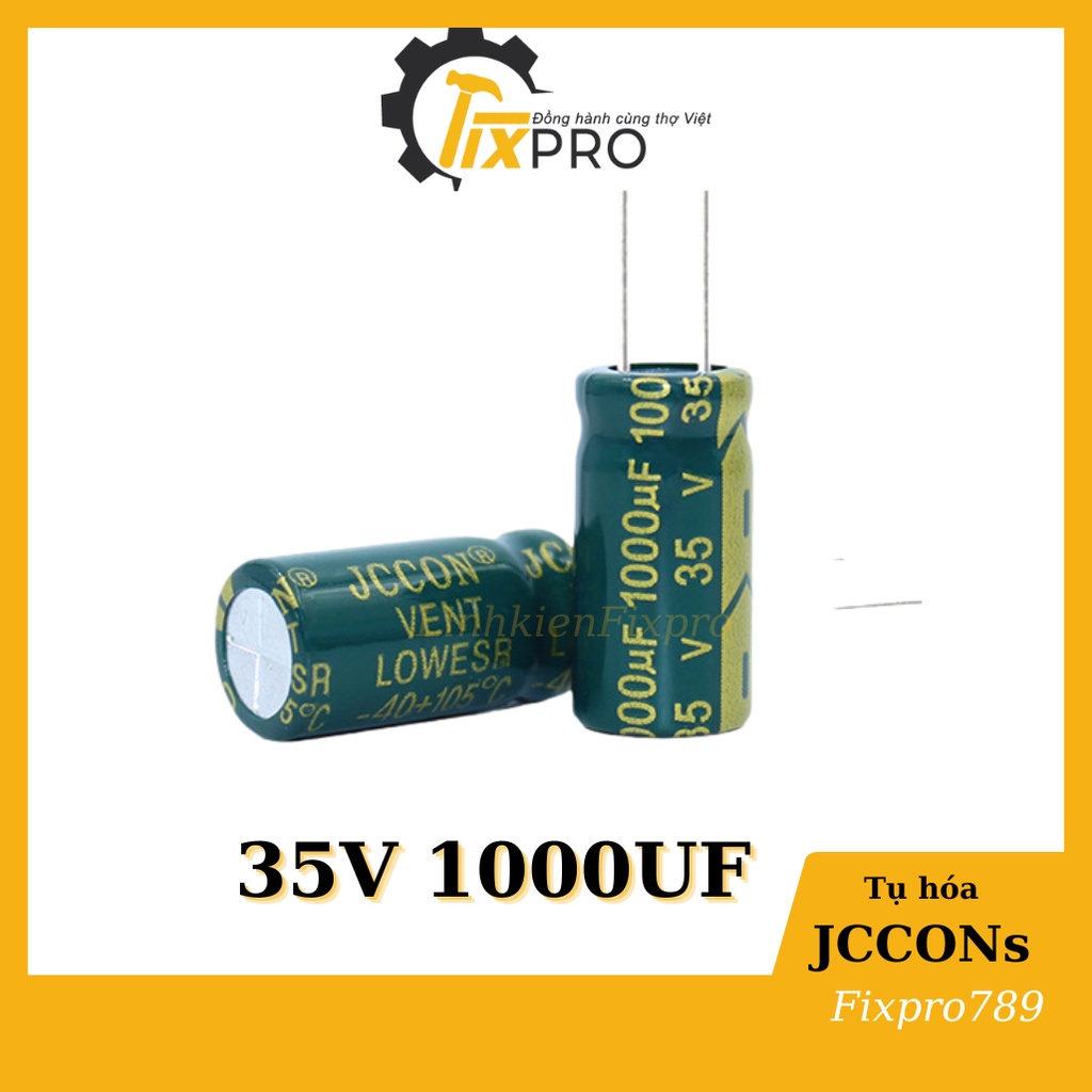 Tụ hóa 35v 330uf-10000uf tần số cao màu xanh xịn