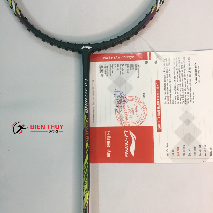 Vợt Cầu Lông Li-Ning 2000 Green [ Hàng Nhập Khẩu ] Tặng ( Cước Chính Hãng + Công Căng Vợt + Bao Đựng Vợt + Quấn Cán )