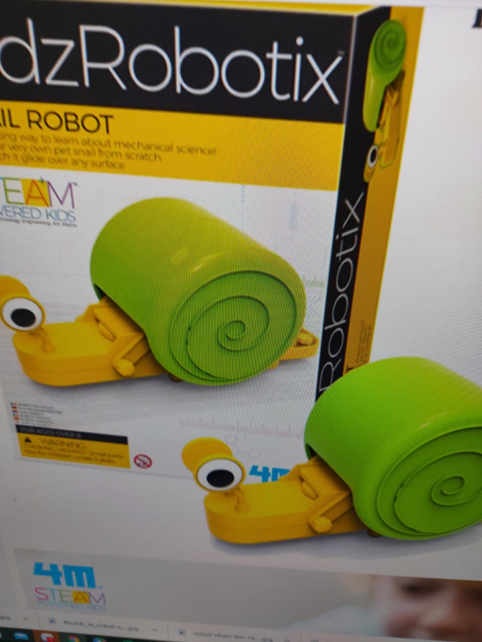 Đồ chơi Robot ốc sên - 4M 03433