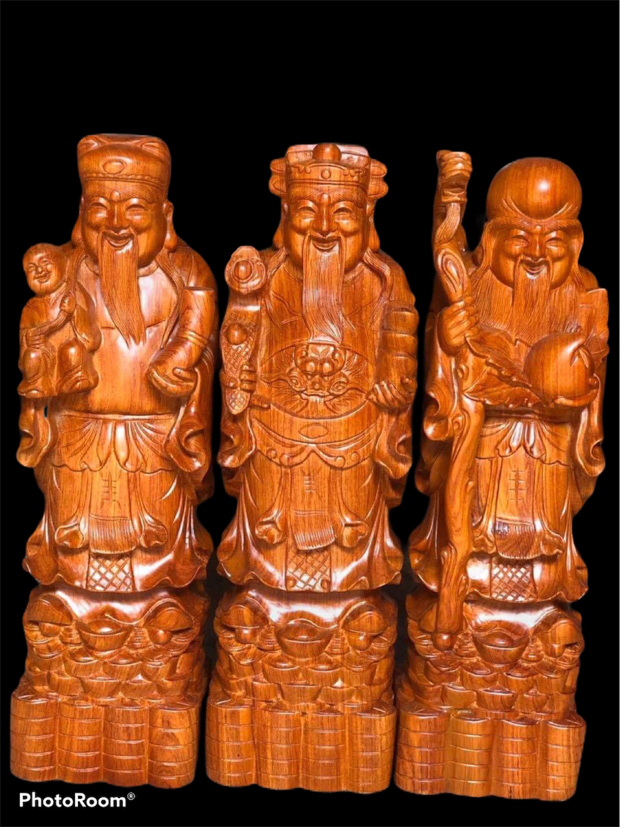 Tam đa Phúc Lộc Thọ 40 cm