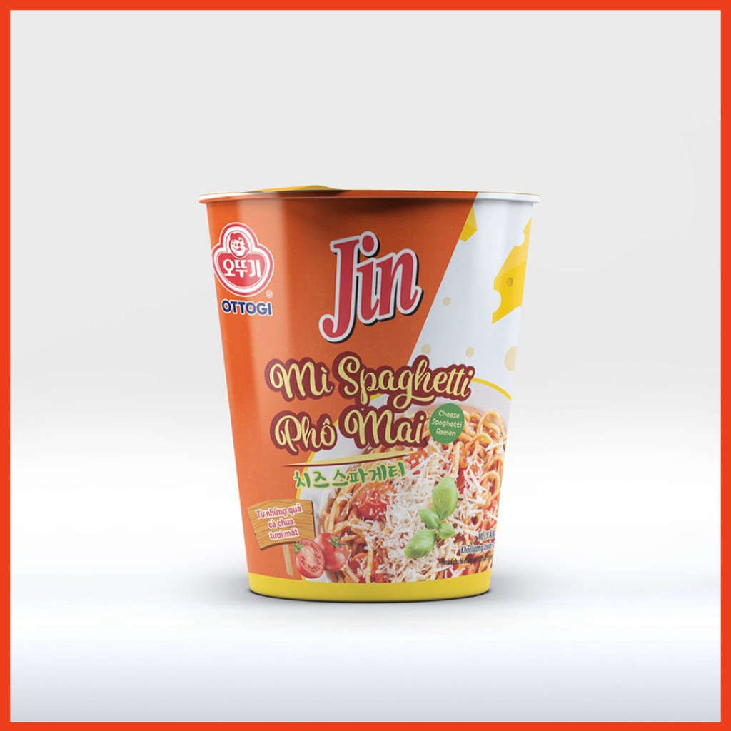 [FREESHIP️] - Mì Ly Spaghetti Vị Phô Mai Ottogi 85g