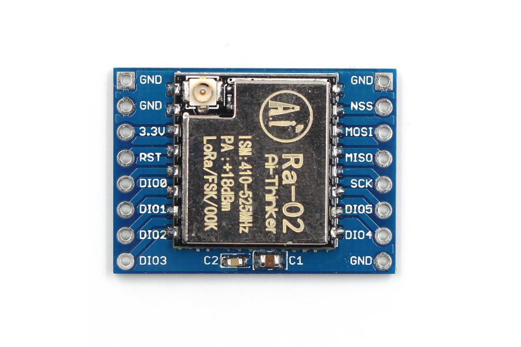 Mạch Thu Phát RF Lora SX1278 433Mhz Ra-02 có ra chân