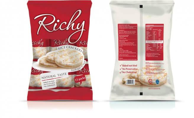 Bánh gạo Richy vị ngọt 225g