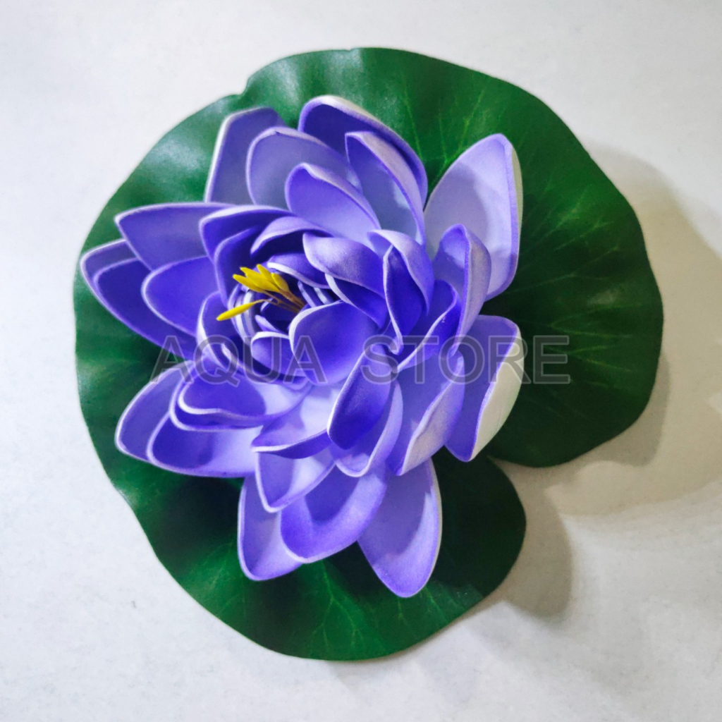 Beautiful 15cm Fake Lotus Flower That Drops Water into a Bowl