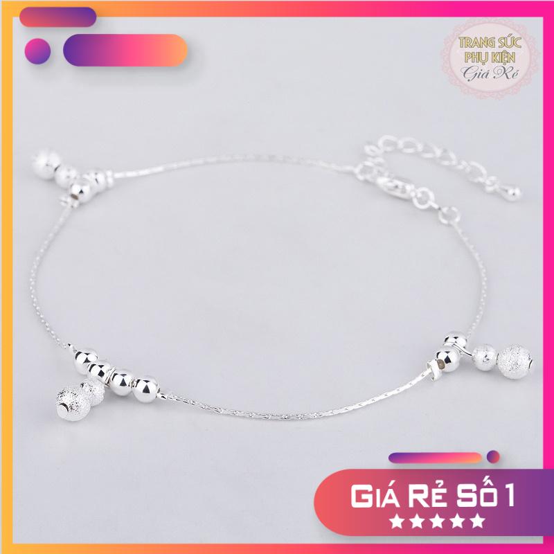 [Giảm Sốc] Lắc Chân Bạc Ý 925 thời trang Hàn Quốc